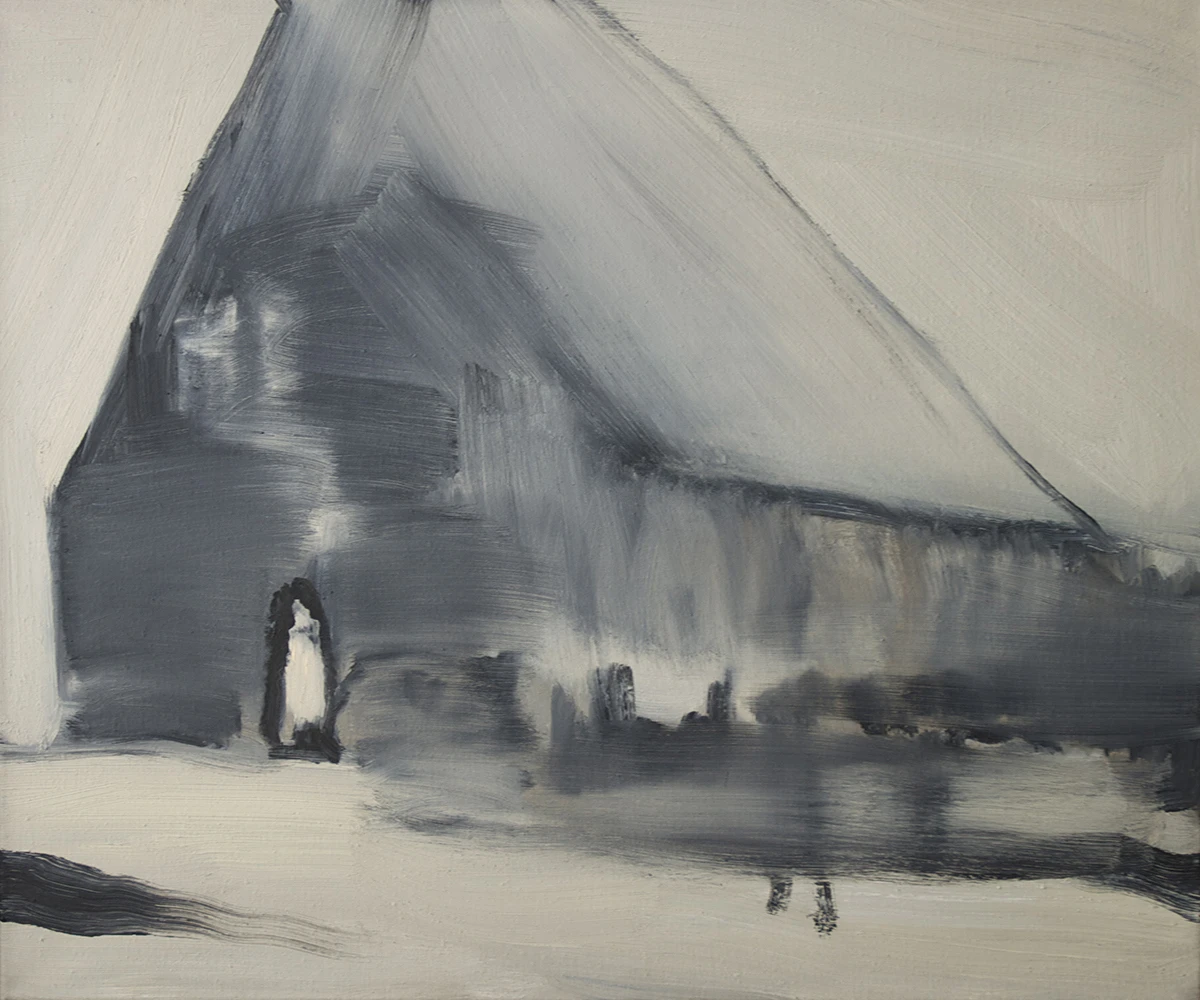 O.T. 2012. Öl und Enkaustik auf Leinwand. 50 x 60 cm O.T. 2012. Öl und Enkaustik auf Leinwand. 50 x 60 cm