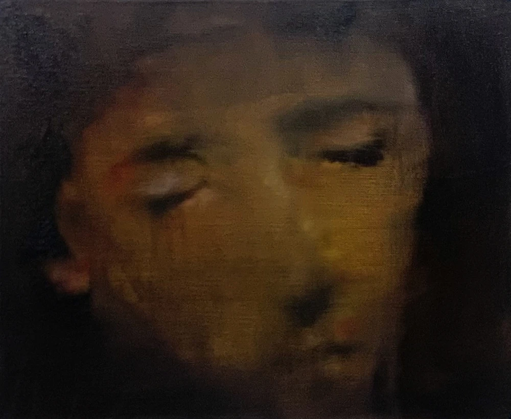 O.T. 2024. Öl auf Holz, 33 x 40 cm O.T. 2024. Öl auf Holz, 33 x 40 cm