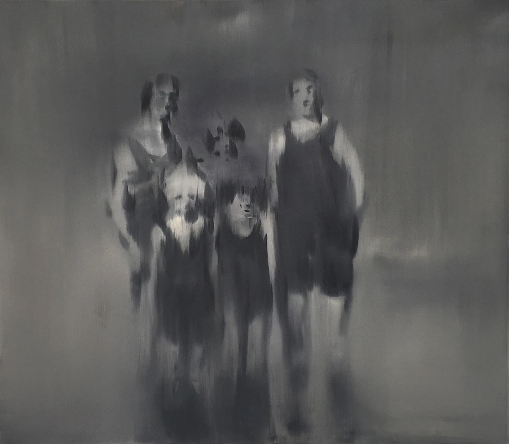 O.T. 2012. Öl und Enkaustik auf Leinwand. 70 x 80 cm O.T. 2012. Öl und Enkaustik auf Leinwand. 70 x 80 cm